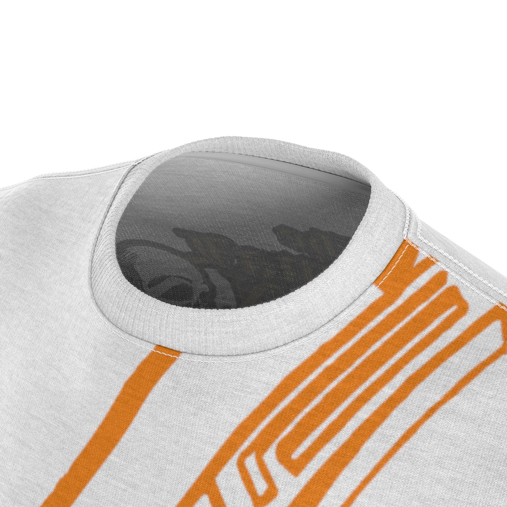 Loaded Orange & White T