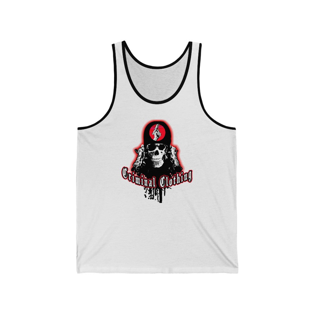 Criminal Clothing 2 Tone Logo Tank