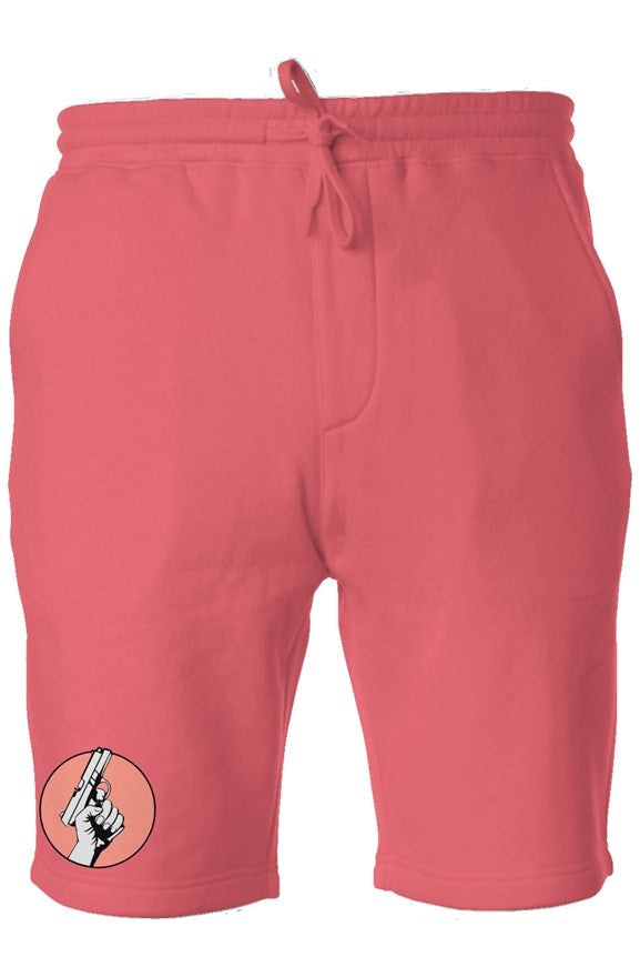CNO Embroidered Fleece Shorts (Pigment Peach)