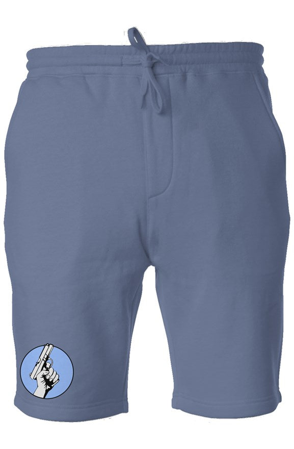 CNO Embroidered Fleece Shorts (Slate Blue)
