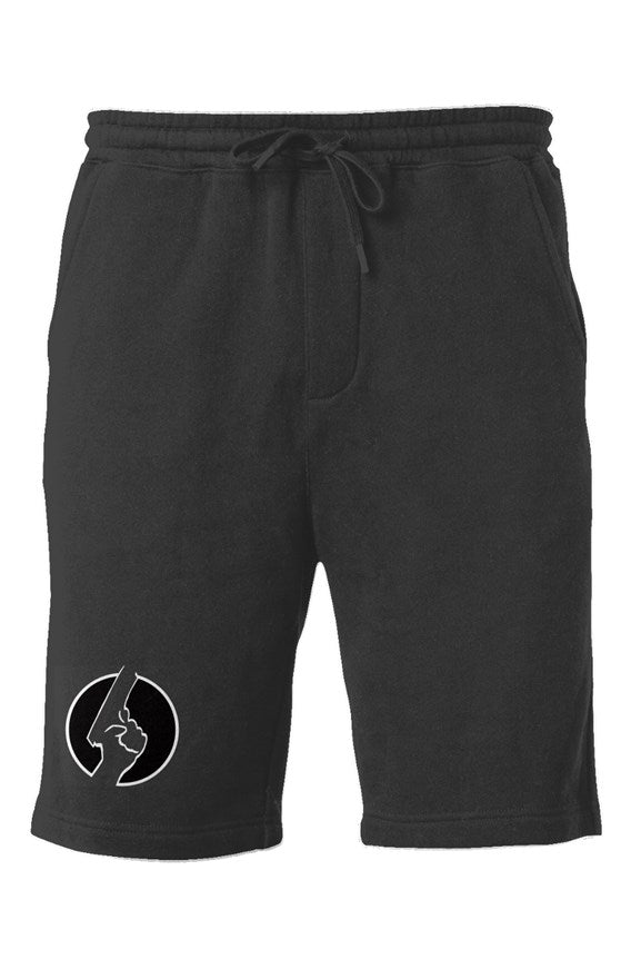 CNO Embroidered Fleece Shorts (Black)