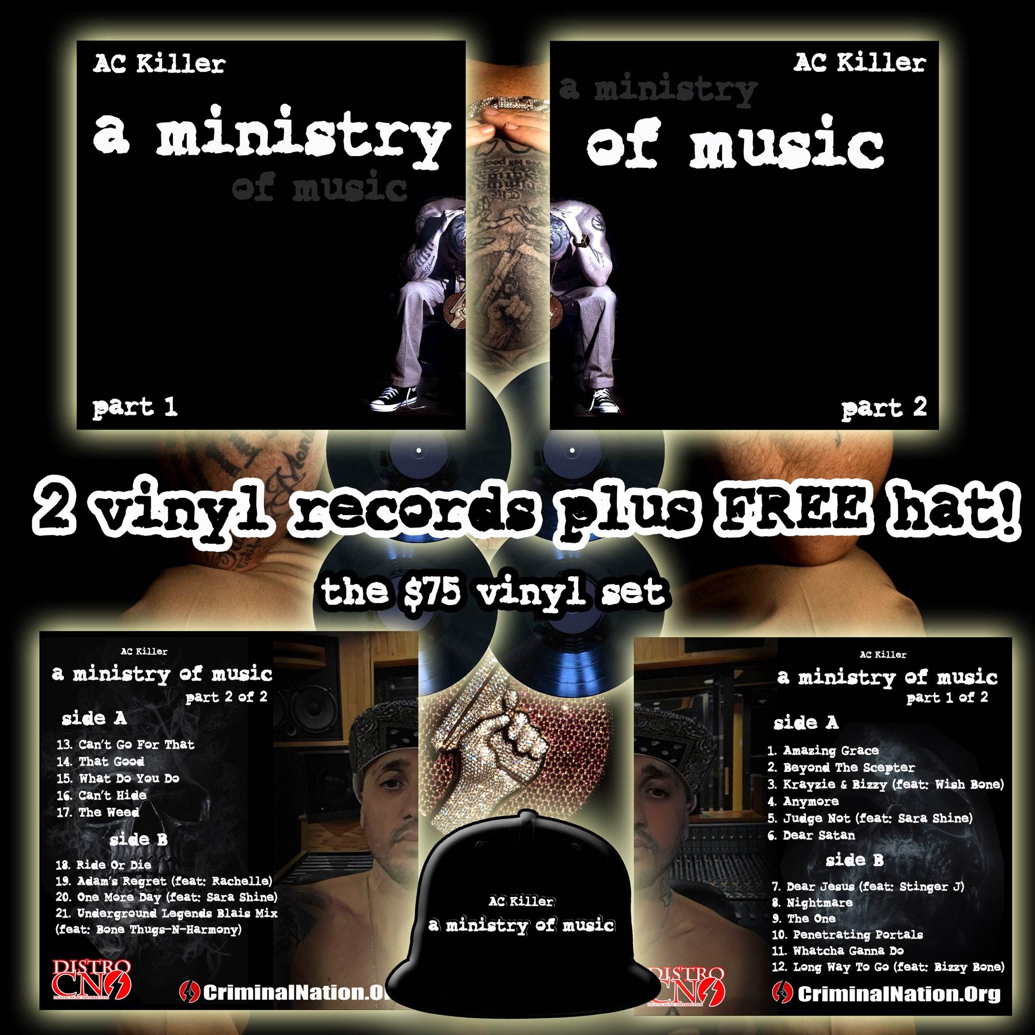 A Ministry Of Music Double Vinyl Package