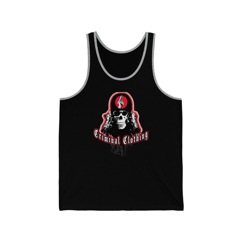 Criminal Clothing 2 Tone Logo Tank