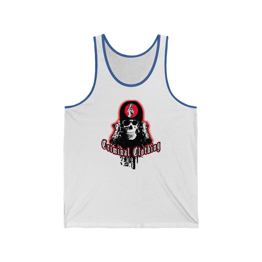 Criminal Clothing 2 Tone Logo Tank