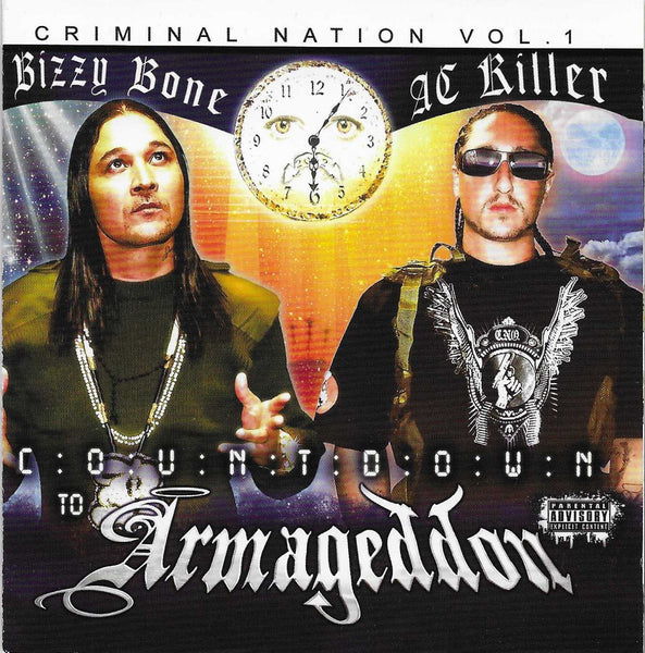 Vol. 1 - Bizzy Bone & AC Killer - Countdown To Armageddon Physical Cd With  Bonus Disc (Vol 1)