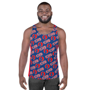 The CNO Pattern Tank (Blue & Red)