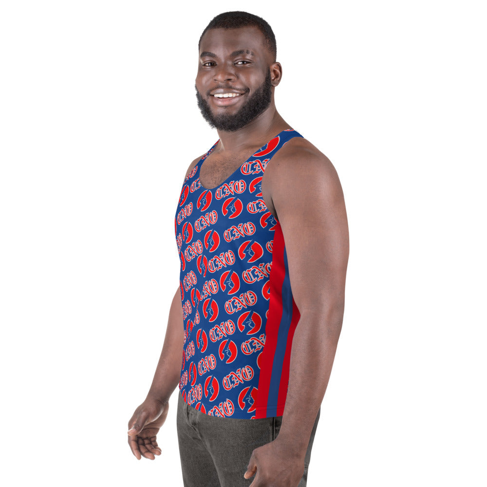 The CNO Pattern Tank (Blue & Red)