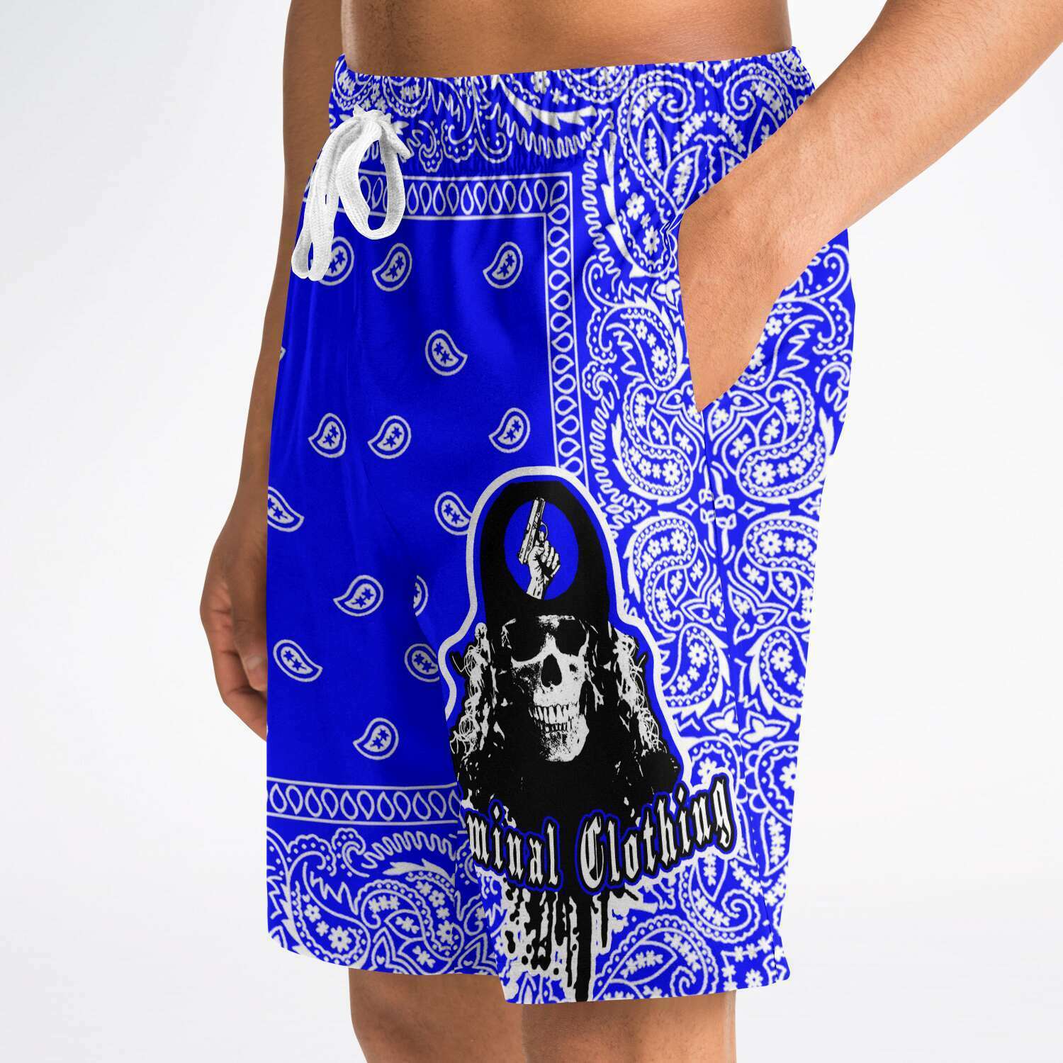 CNO Bandana Shorts (Royal Blue)