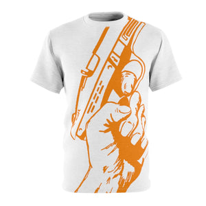 Loaded Orange & White T