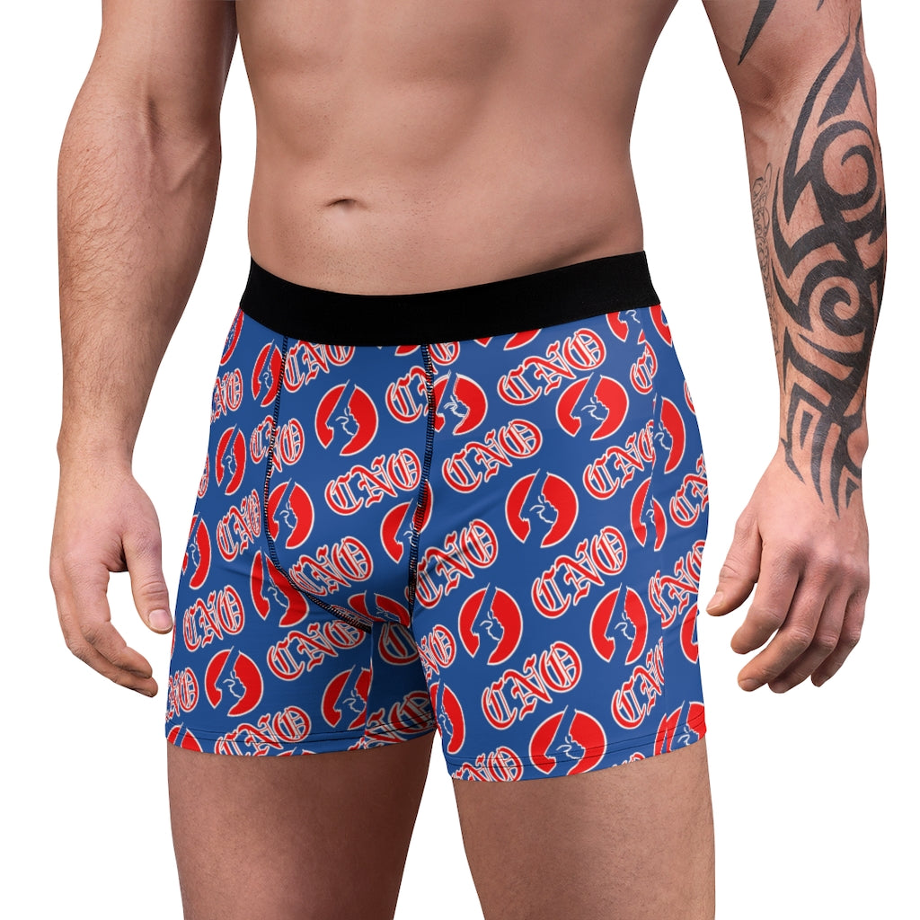 Men's Boxer Briefs (Blue)