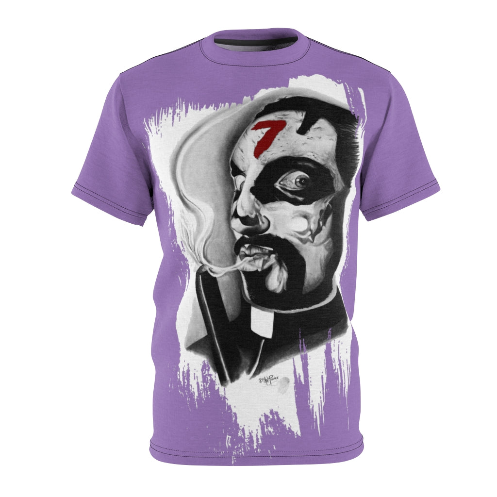 Apocalyptic Preacher Purple T (Large Logo)