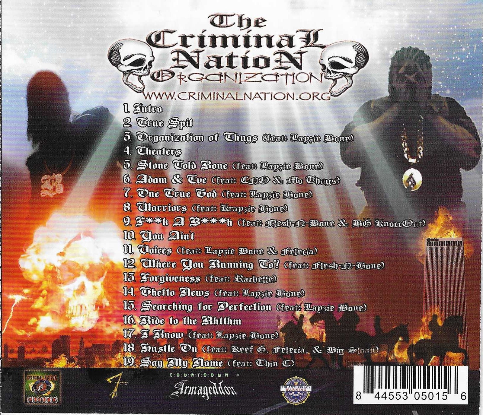 Vol. 1 - Bizzy Bone & AC Killer - Countdown To Armageddon Physical Cd With  Bonus Disc (Vol 1)