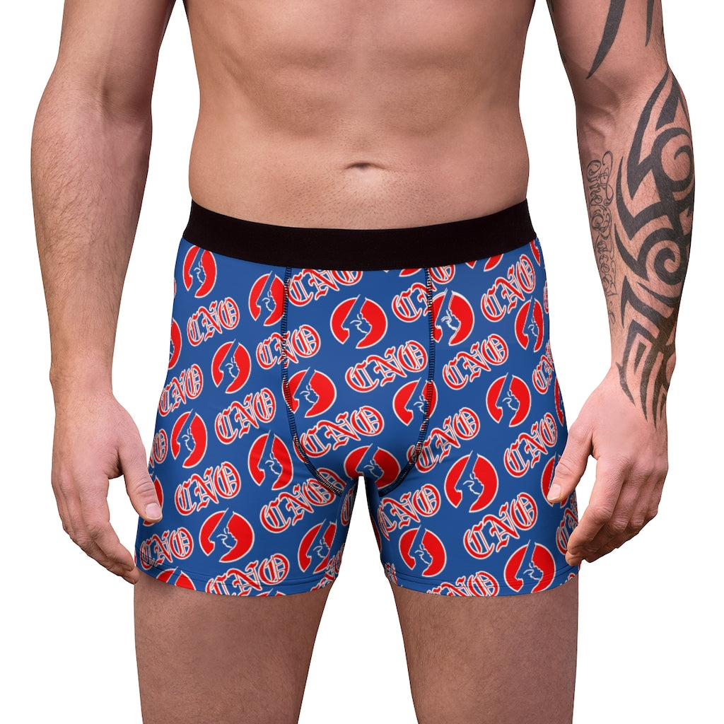 Men's Boxer Briefs (Blue)