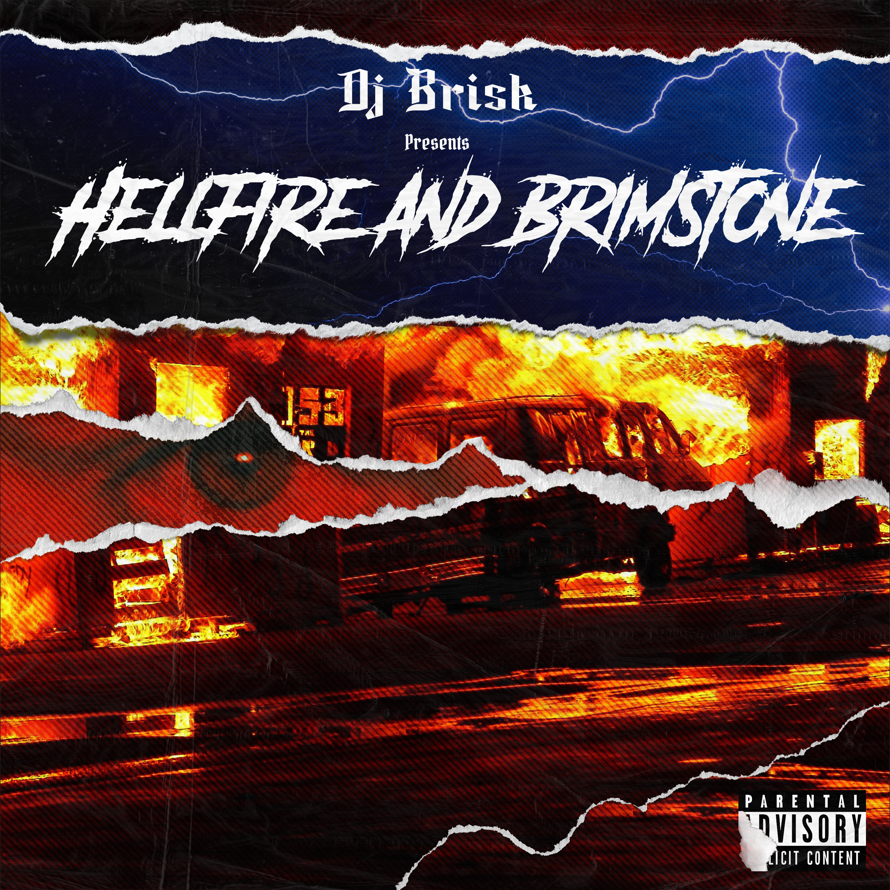Dj Brisk Hellfire And Brimstone Physical Cd