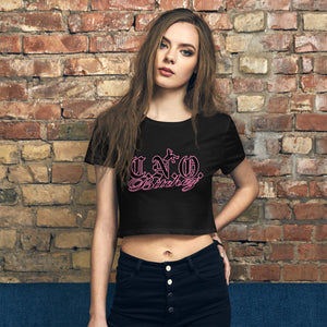 CNO Bitchez Crop Tee (Pink Outline)